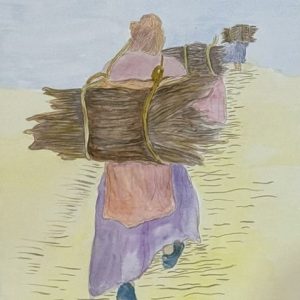 ACUARELAS SOBRE EL CHEGUAR Y LA COMUNIDAD WICHI