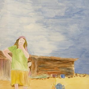 ACUARELAS SOBRE EL CHEGUAR Y LA COMUNIDAD WICHI