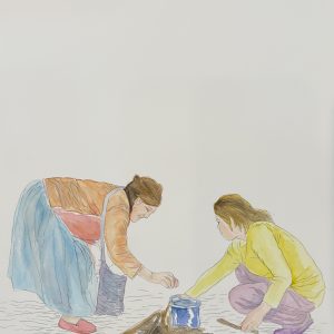 ACUARELAS SOBRE EL CHEGUAR Y LA COMUNIDAD WICHI