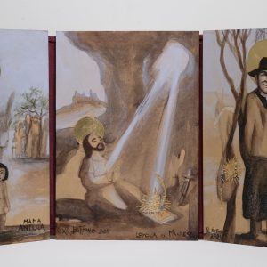 RETABLO IGNACIANO - TRÍPTICO (Antula, Loyola, Brochero)